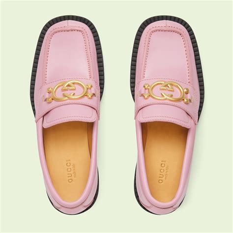 gucci light pink loafers|gucci loafer lowest price.